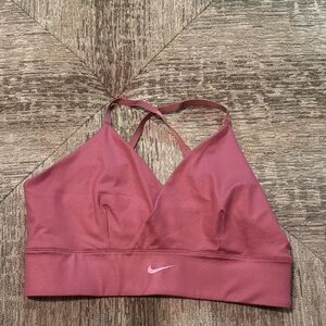Nike Women's Mauve Sports Bra L